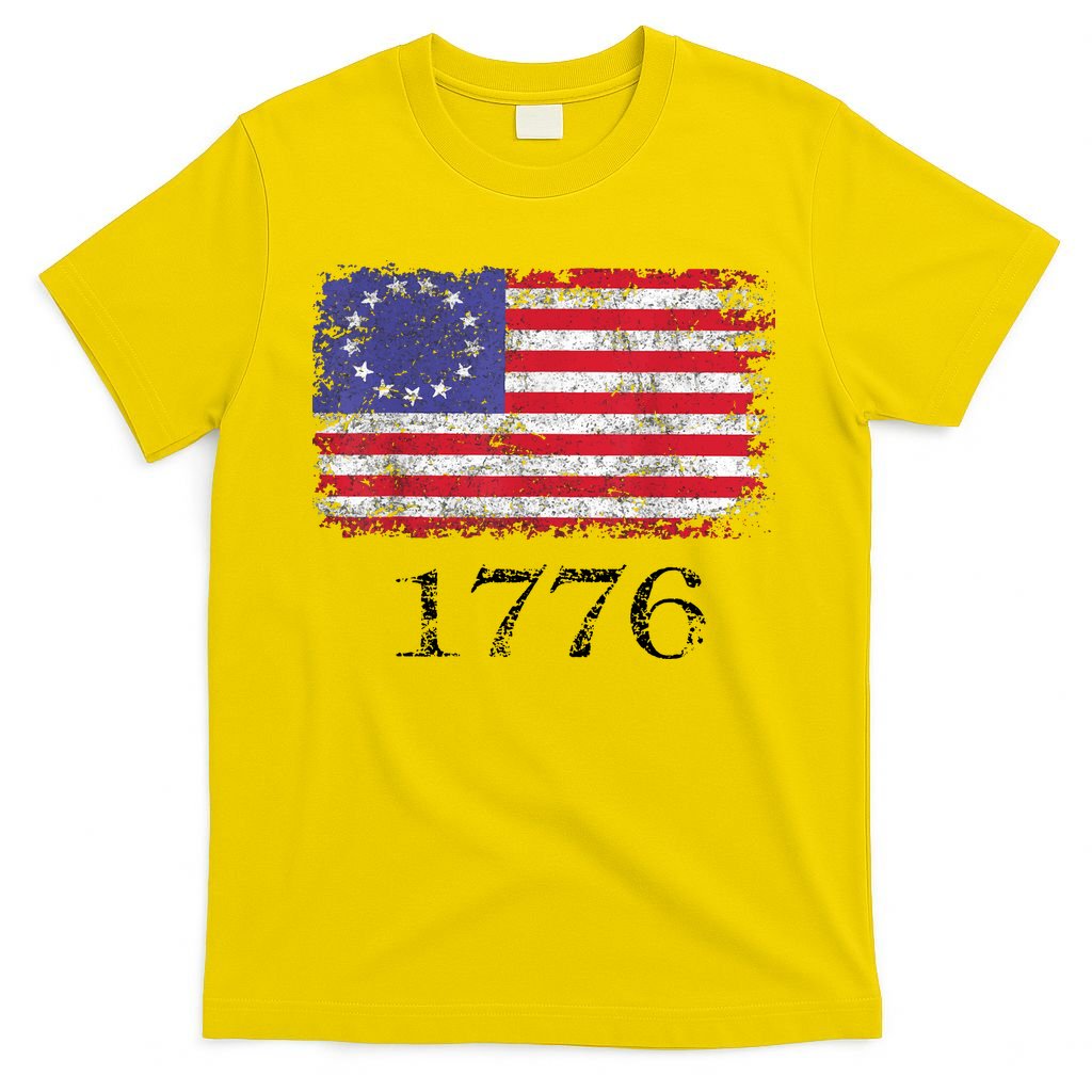 4th Of July American Flag Betsy Ross 1776 T-Shirt