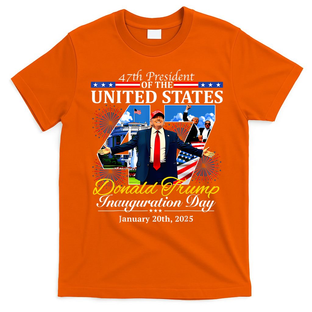 47 President Donald Trump Inauguration Day 2025 T-Shirt