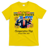 47 President Donald Trump Inauguration Day 2025 T-Shirt