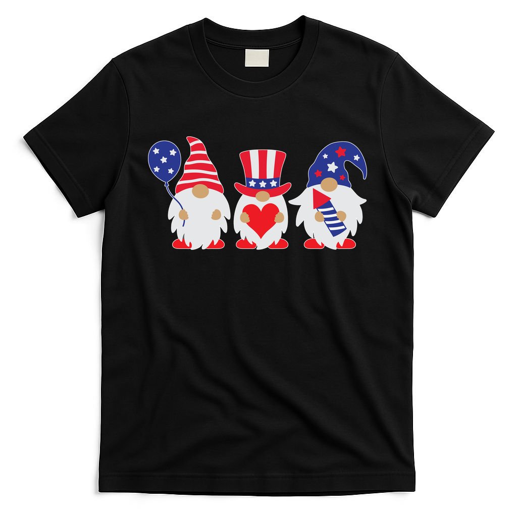 4th of July Lawn Gnomes USA T-Shirt