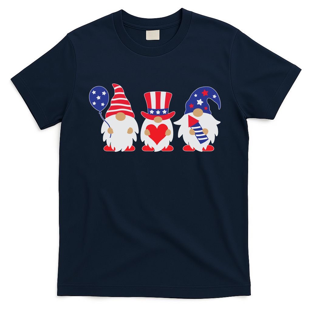 4th of July Lawn Gnomes USA T-Shirt