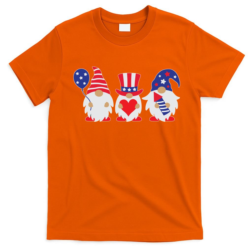 4th of July Lawn Gnomes USA T-Shirt