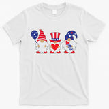 4th of July Lawn Gnomes USA T-Shirt