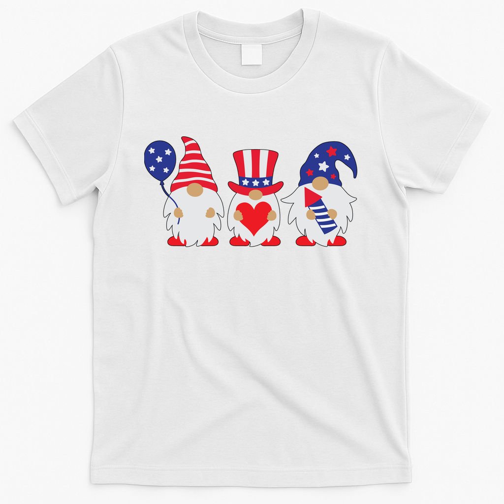 4th of July Lawn Gnomes USA T-Shirt