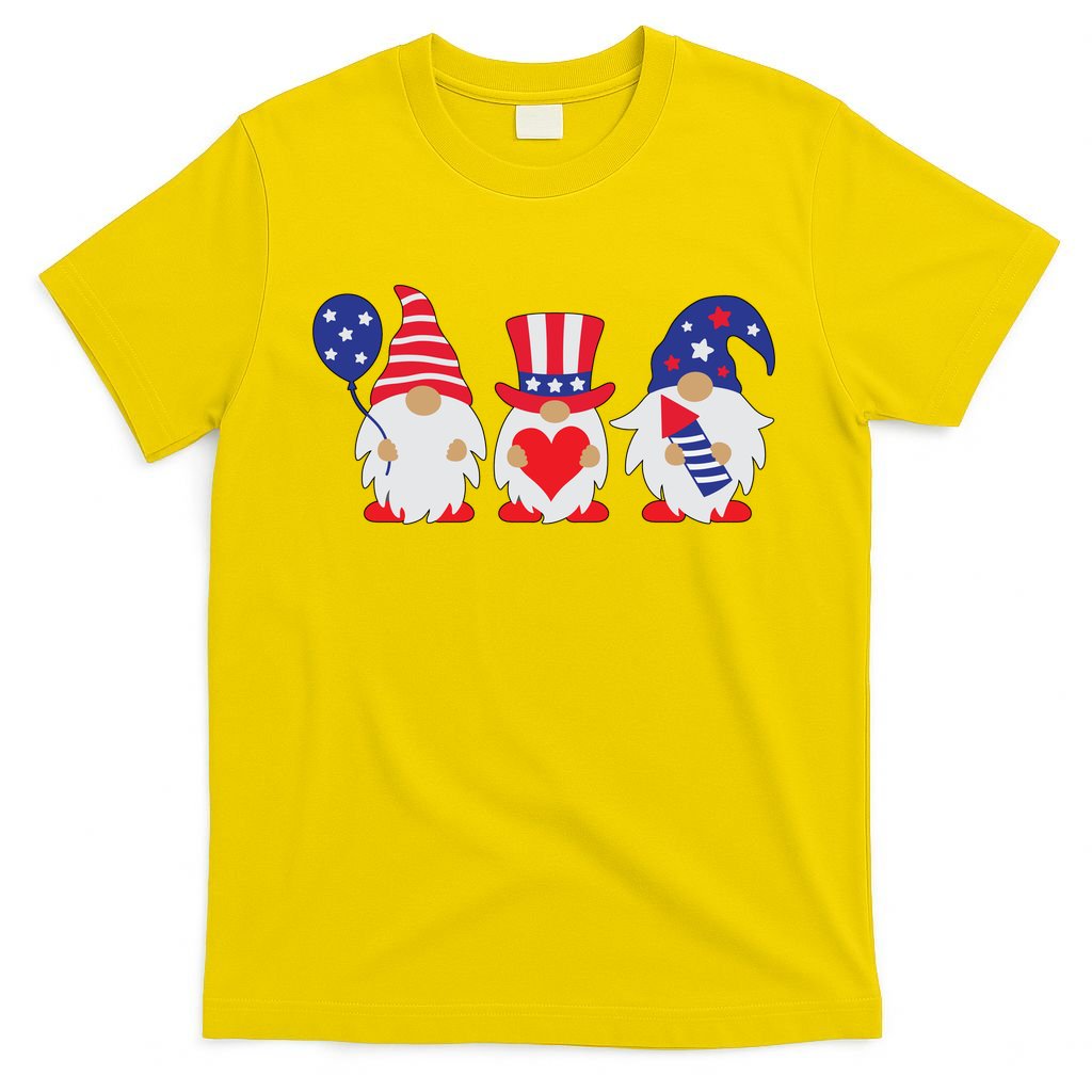 4th of July Lawn Gnomes USA T-Shirt