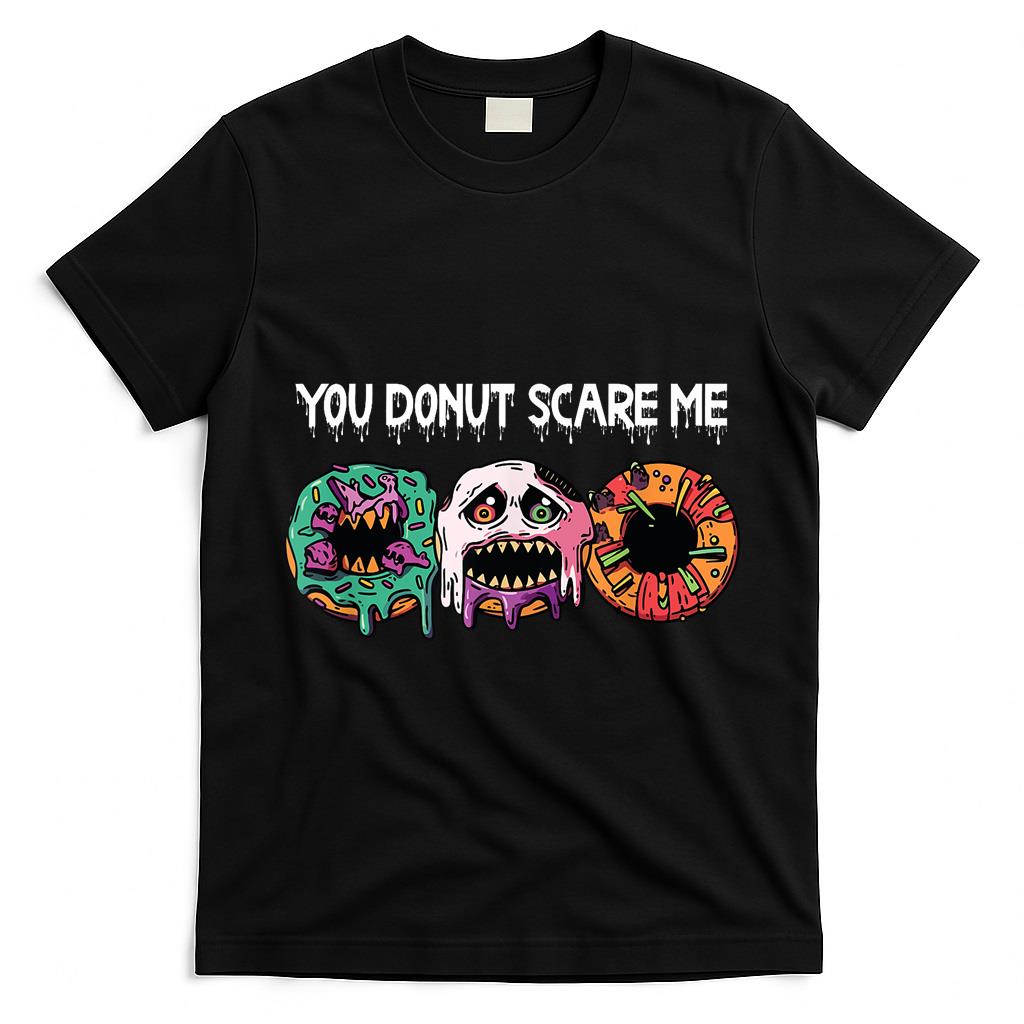 Donut Halloween Costume Doughnut Lover Spooky Trick Or Treat T-Shirt