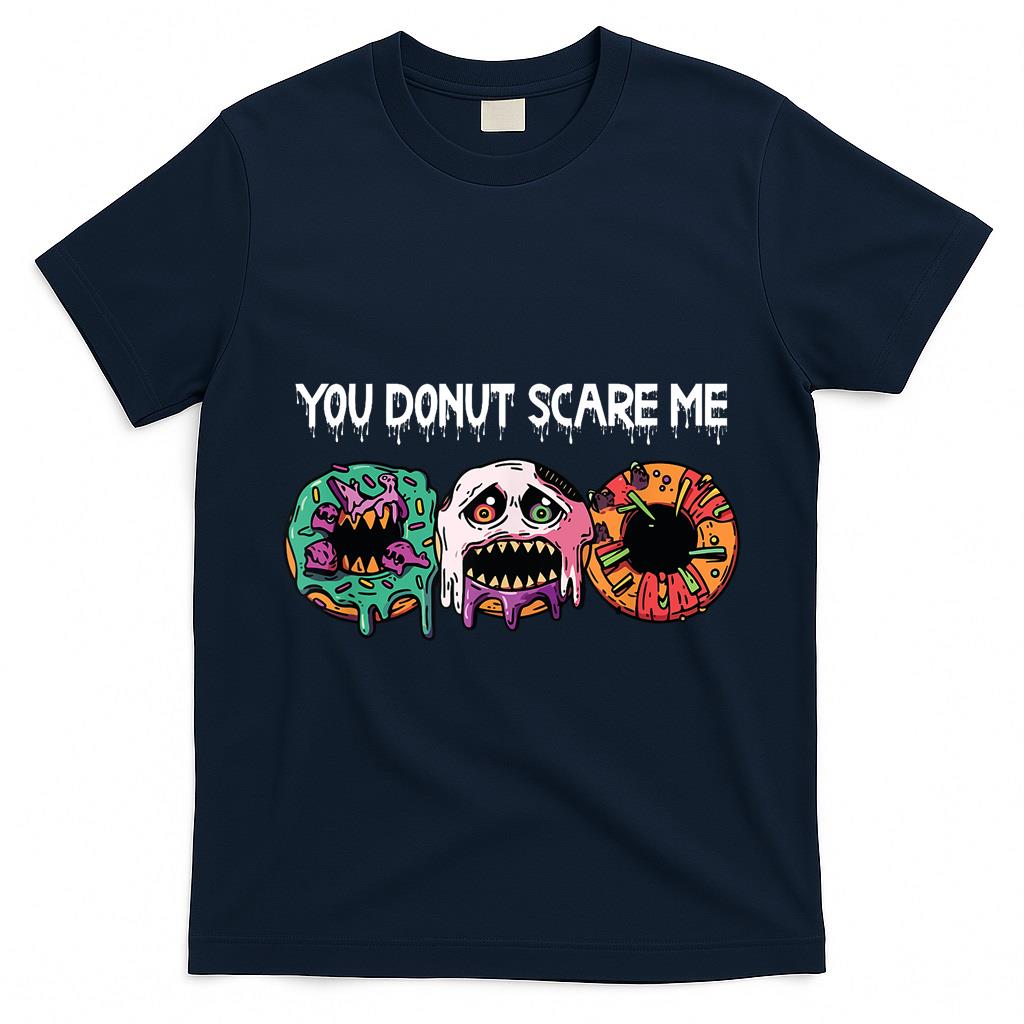 Donut Halloween Costume Doughnut Lover Spooky Trick Or Treat T-Shirt