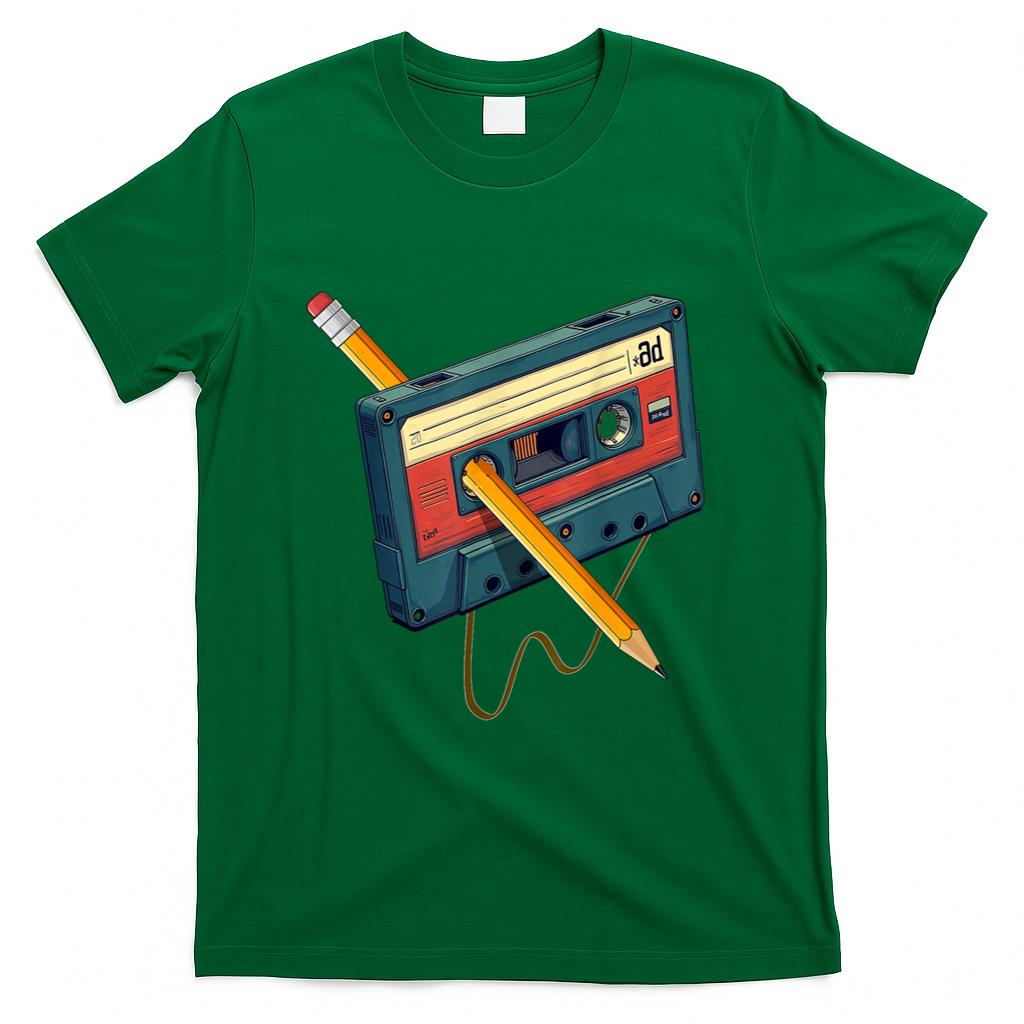 Retro Nostalgia - 80s 90s Retro Party Costume Nostalgia Cassette T-Shirt