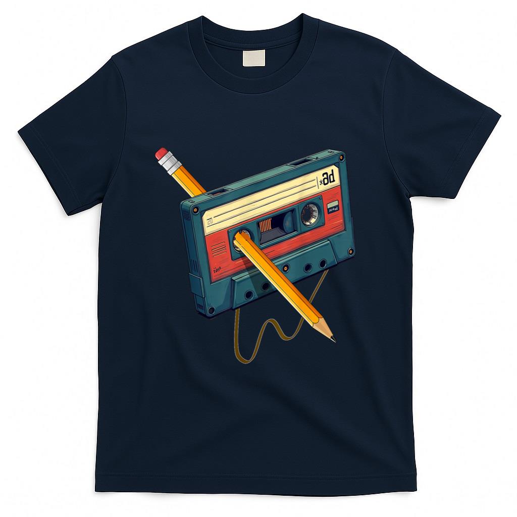 Retro Nostalgia - 80s 90s Retro Party Costume Nostalgia Cassette T-Shirt