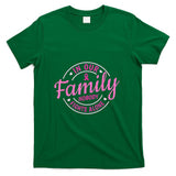 Breast Cancer Family Support Women Pink Ribbon Boxing Gloves T-Shirt