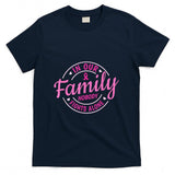 Breast Cancer Family Support Women Pink Ribbon Boxing Gloves T-Shirt