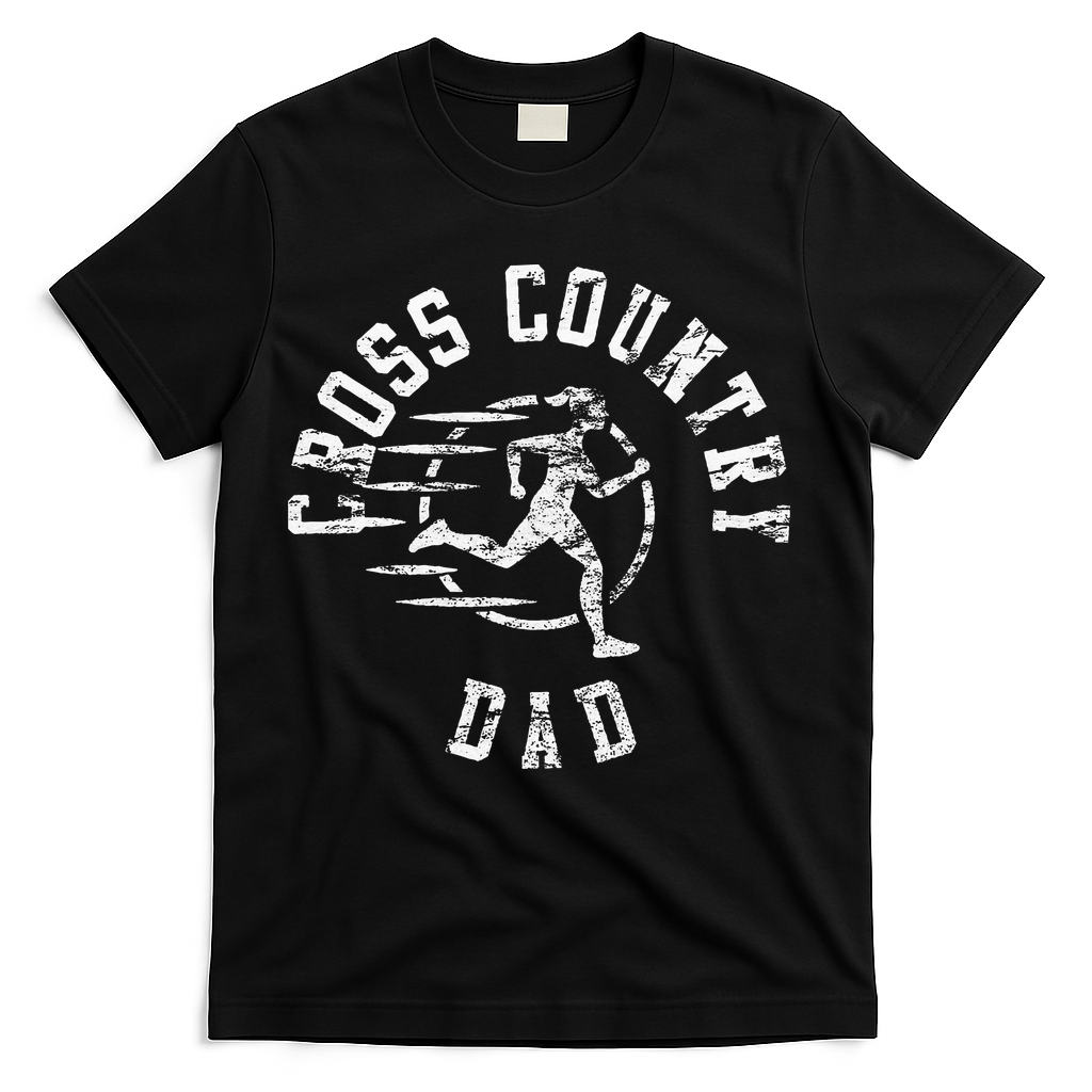 Vintage Cross Country Dad T-Shirt