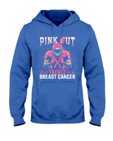 Pink Out Tackle Breast Cancer Awareness American Football T-Shirt_1