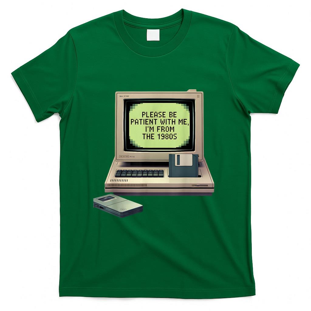 Retro Nostalgia - Vintage Computer Nostalgia 1980s Tech Retro Design T-Shirt