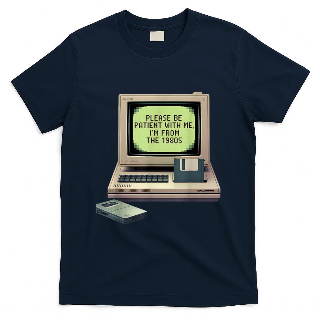 Retro Nostalgia - Vintage Computer Nostalgia 1980s Tech Retro Design T-Shirt