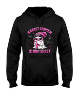 Breast Cancer Is Boo Sheet Pink Ribbon Funny Ghost Halloween T-Shirt