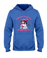 Breast Cancer Is Boo Sheet Pink Ribbon Funny Ghost Halloween T-Shirt
