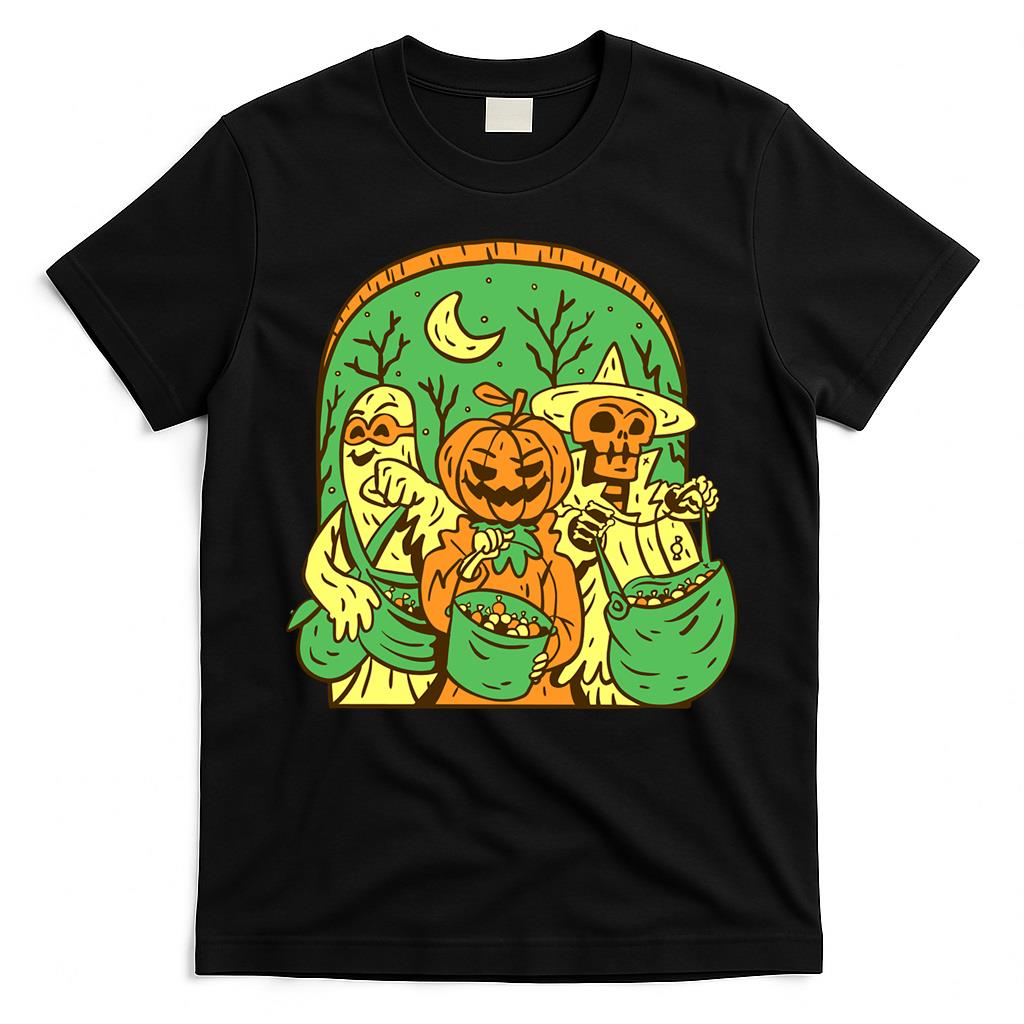 Trick-or-treat monsters Oversized T-Shirt