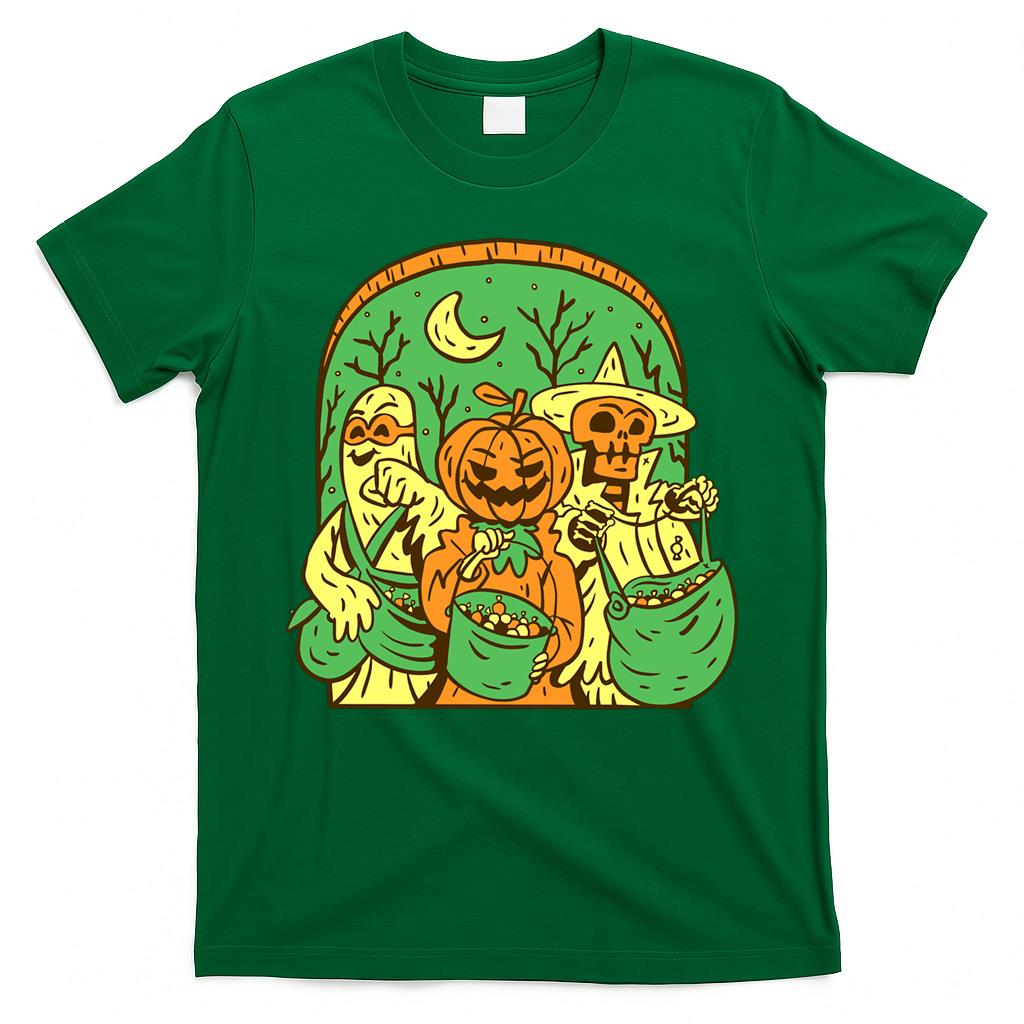 Trick-or-treat monsters Oversized T-Shirt
