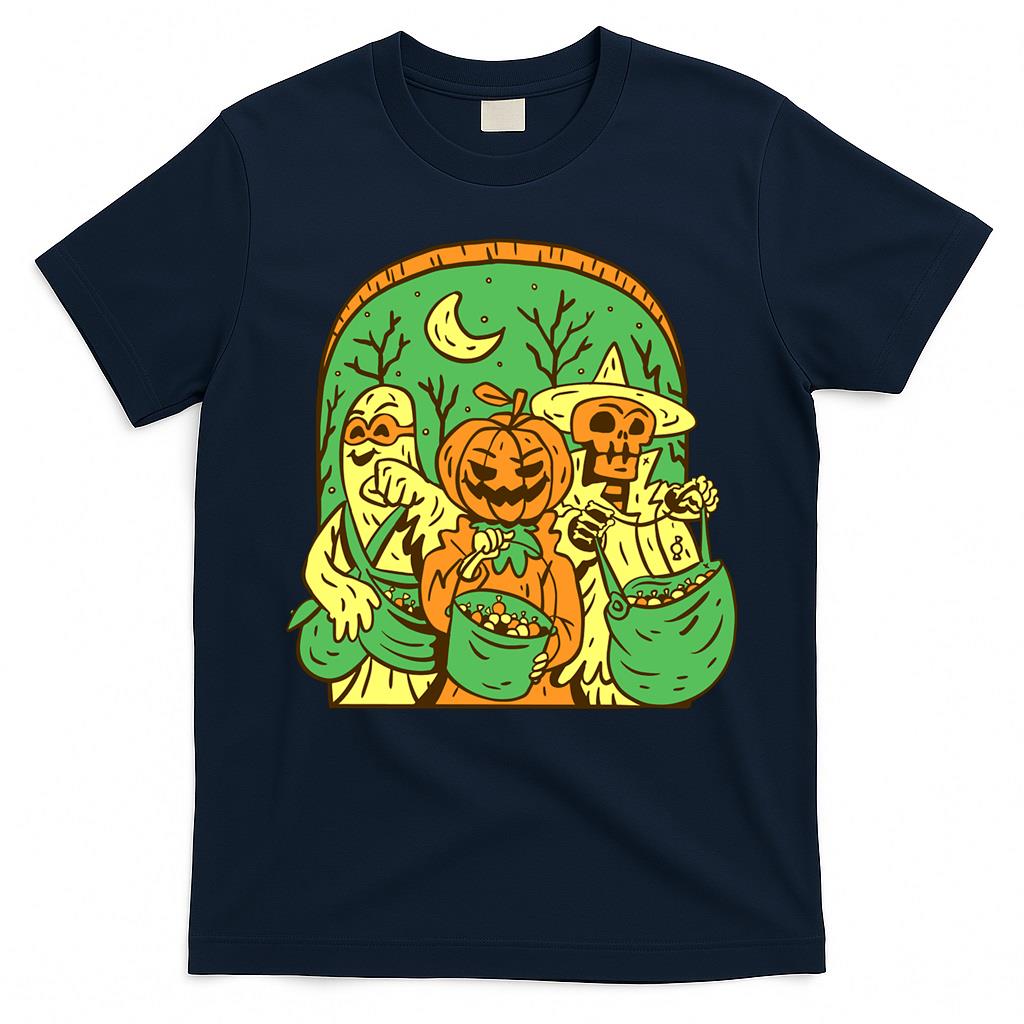 Trick-or-treat monsters Oversized T-Shirt