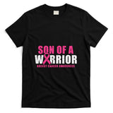 Son Of A Warrior Breast Cancer Awareness T-Shirt