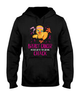 Breast Cancer Messed With The Wrong Chick Chicks Cancerous T-Shirt