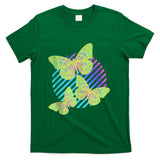 Retro Nostalgia - Psychedelic Butterfly Vaporwave Nostalgia Distressed Retro