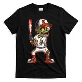 Zombie Baseball Dough Halloween Trick or Treat Gift T-Shirt