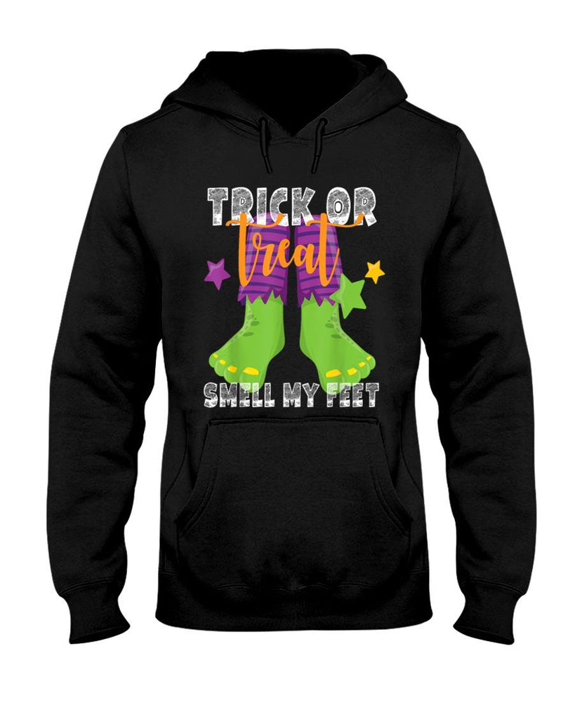 Trick Or Treat Smell My Feet Halloween Shirt Kids Funny T-Shirt