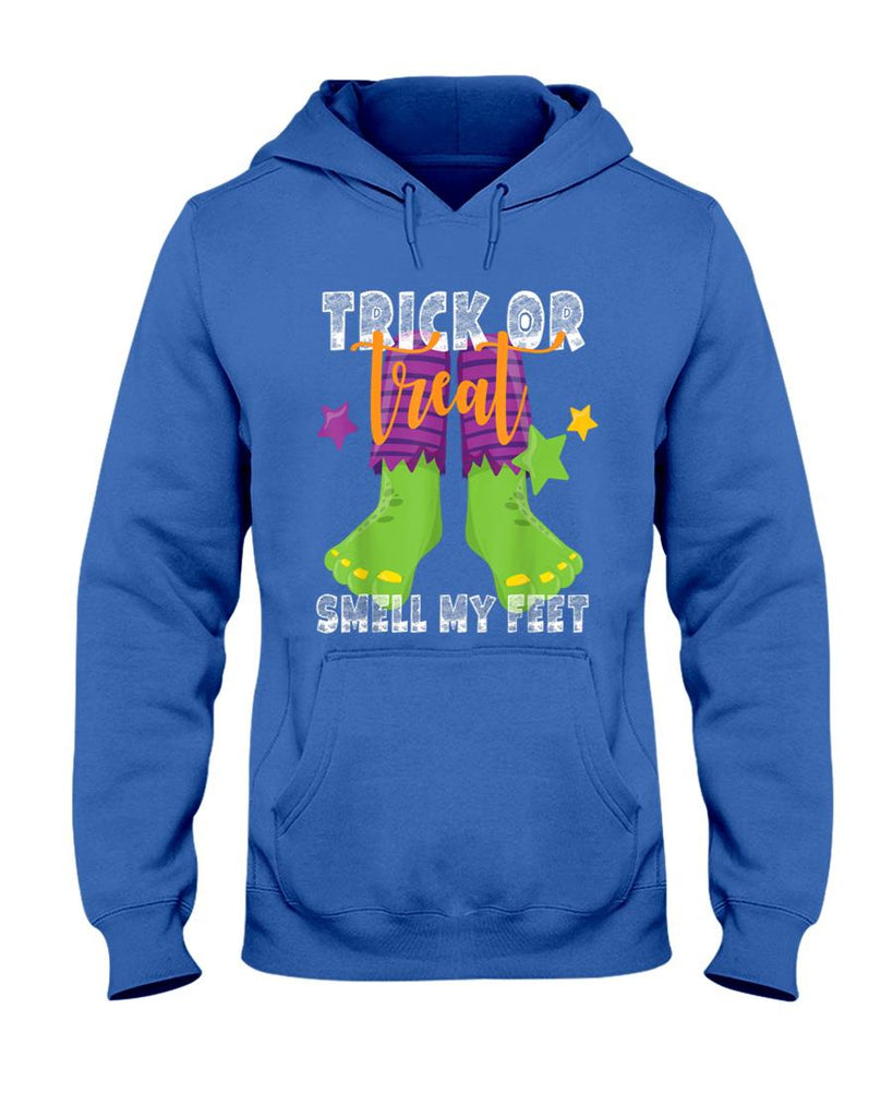 Trick Or Treat Smell My Feet Halloween Shirt Kids Funny T-Shirt