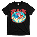 Groovy ghost spooky season Retro Halloween creep it real Classic T-Shirt