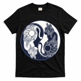 Yin Yang Cat Logo T-Shirt