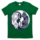 Yin Yang Cat Logo T-Shirt