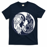 Yin Yang Cat Logo T-Shirt