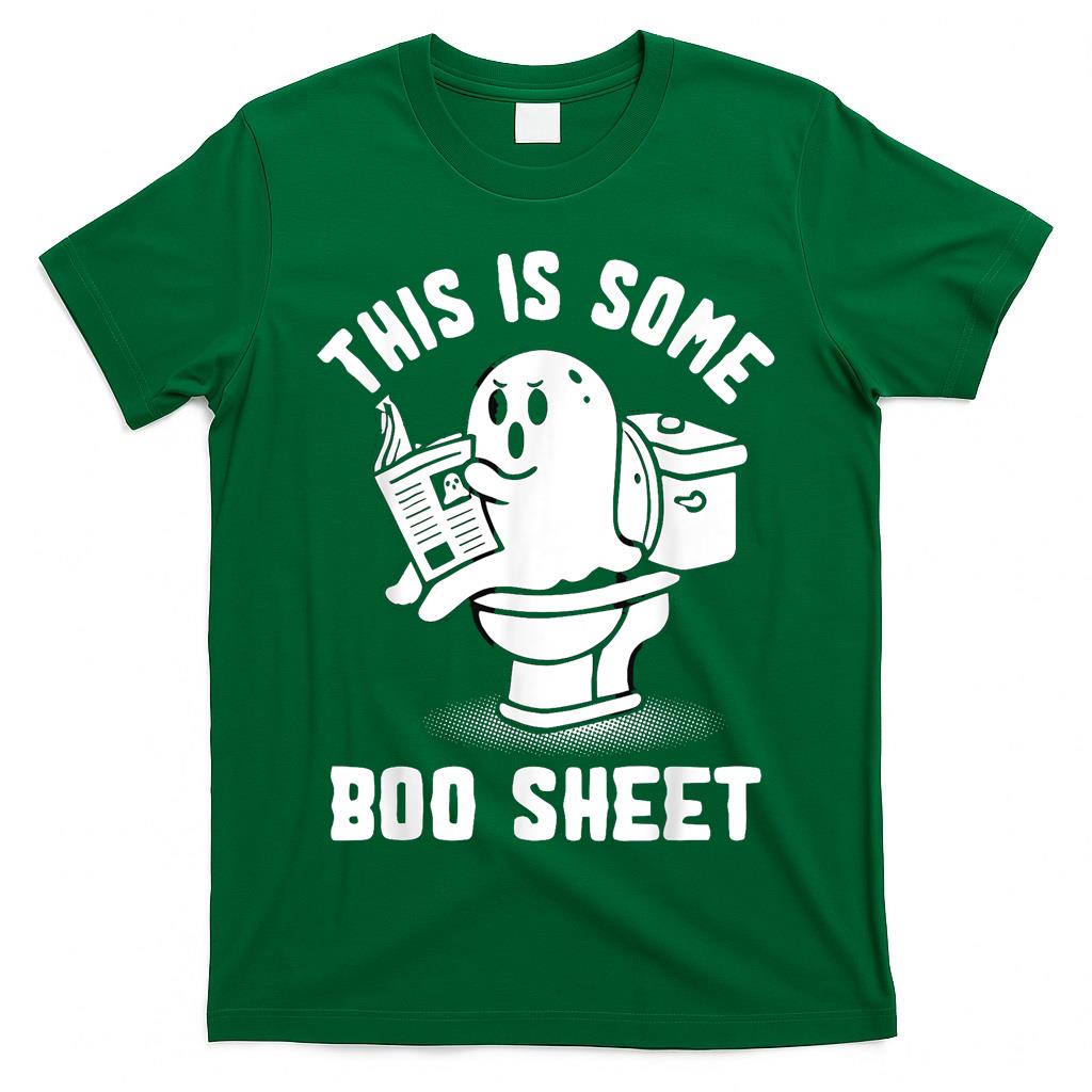 Trick Or Treat Spooky Ghost This Is Some Boo Sheet Halloween T-Shirt