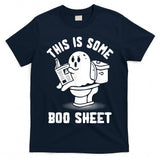 Trick Or Treat Spooky Ghost This Is Some Boo Sheet Halloween T-Shirt
