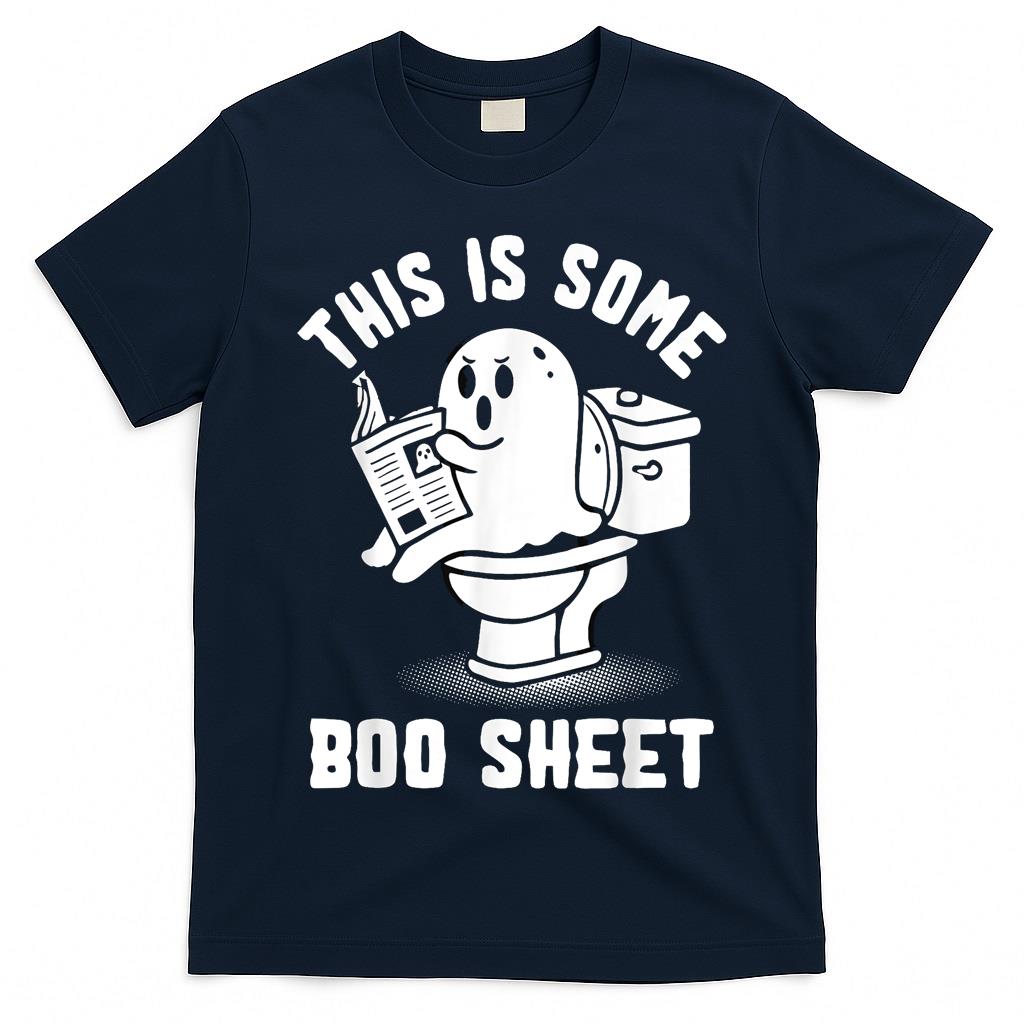 Trick Or Treat Spooky Ghost This Is Some Boo Sheet Halloween T-Shirt