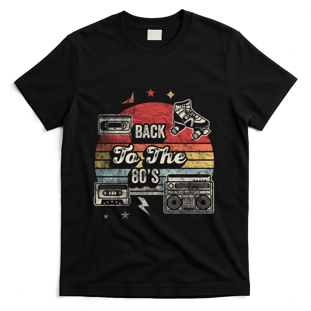 Retro Nostalgia - Back To The 80's Nostalgia Retro Pop Culture T-Shirt