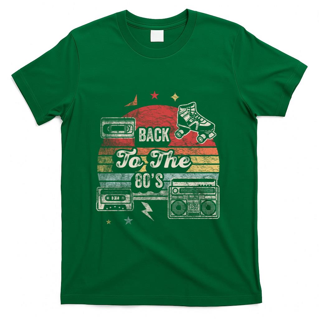 Retro Nostalgia - Back To The 80's Nostalgia Retro Pop Culture T-Shirt
