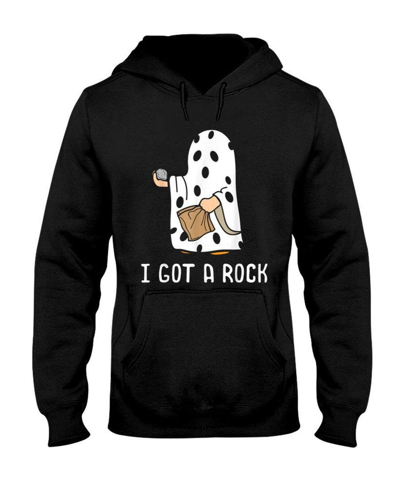 I Got A Rock Funny Halloween Trick Or Treating Ghost T-Shirt