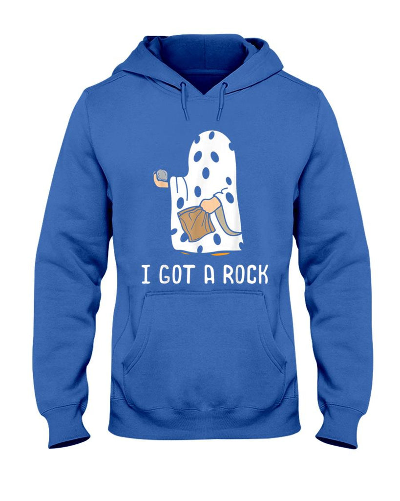 I Got A Rock Funny Halloween Trick Or Treating Ghost T-Shirt