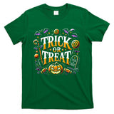 Trick or Treat Halloween Bat Pumpkins Classic T-Shirt