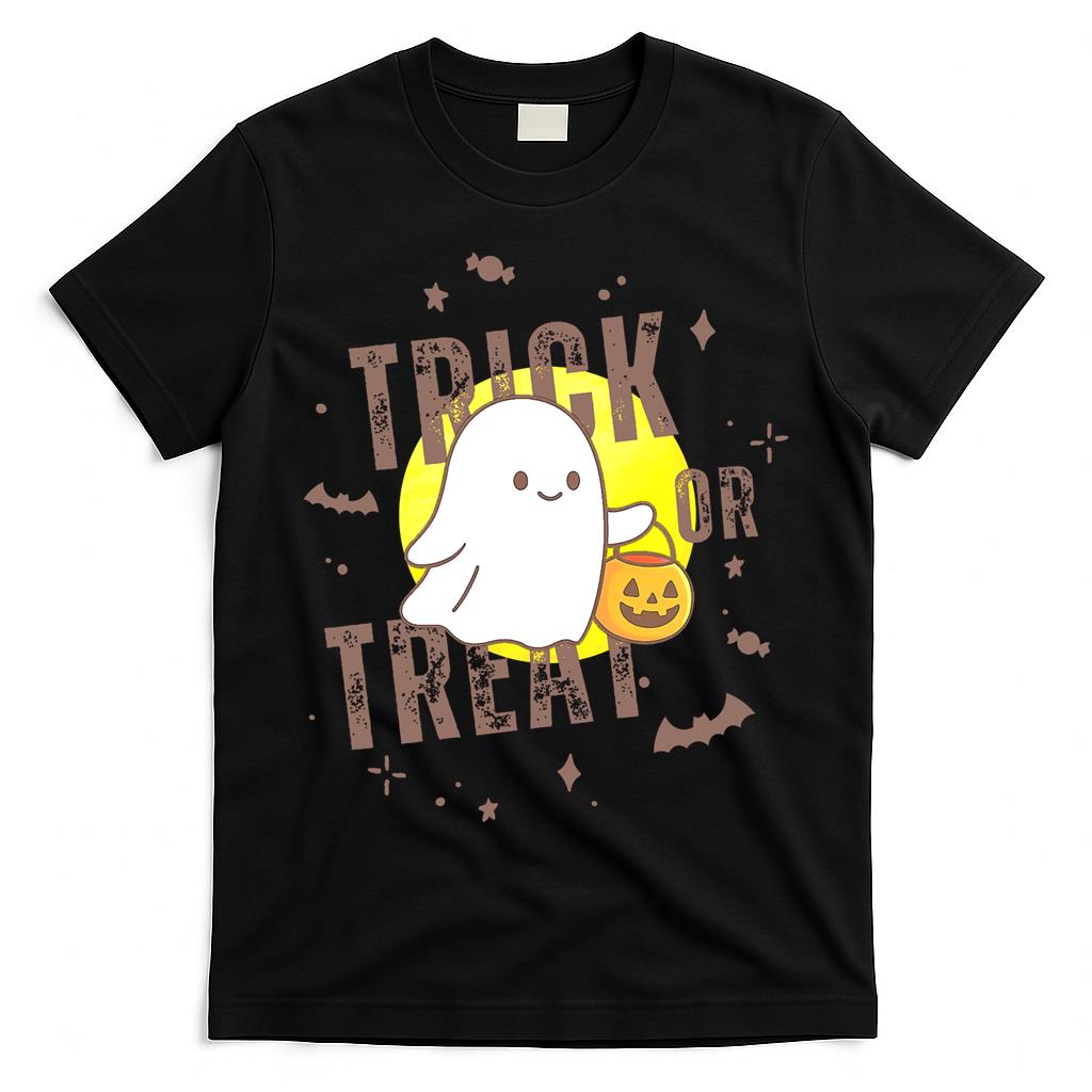 Trick or Treat – Retro Ghost Halloween Design Classic T-Shirt