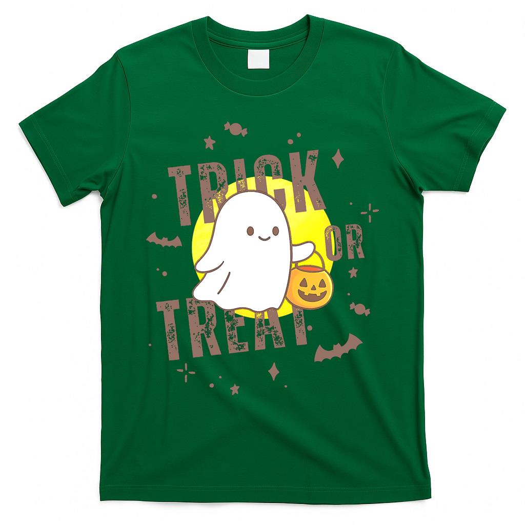 Trick or Treat – Retro Ghost Halloween Design Classic T-Shirt
