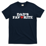 Dads Favorite Red Heart Cute Gift T-Shirt