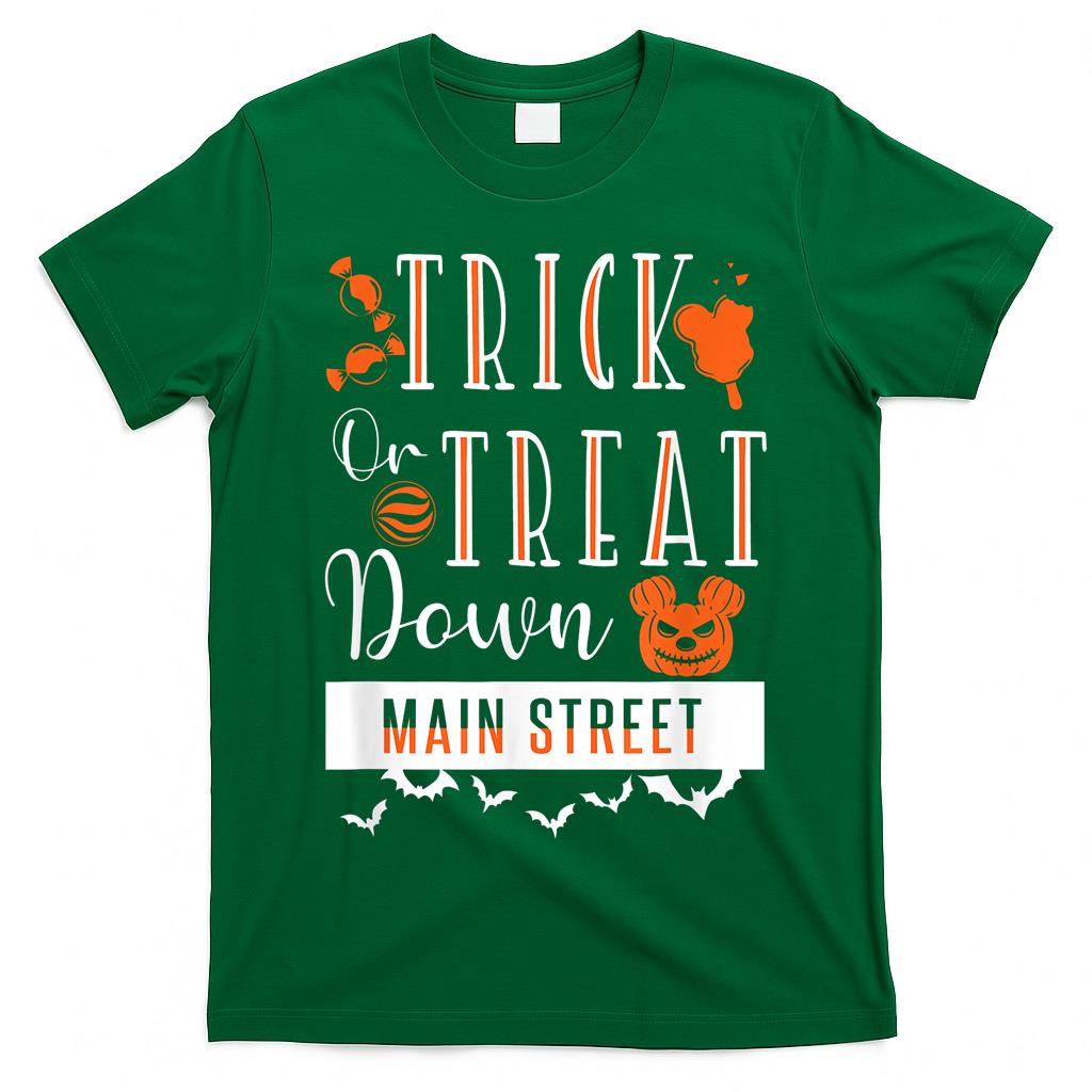 Trick or Treat Down Main Street - Halloween Gifts T-Shirt