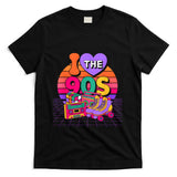 Retro Nostalgia - I Love The 90s Retro Nostalgia Cool Vibe T-Shirt
