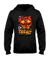 Trick Or Treat Funny Joke Kick Halloween Boxing Gloves Boxer T-Shirt