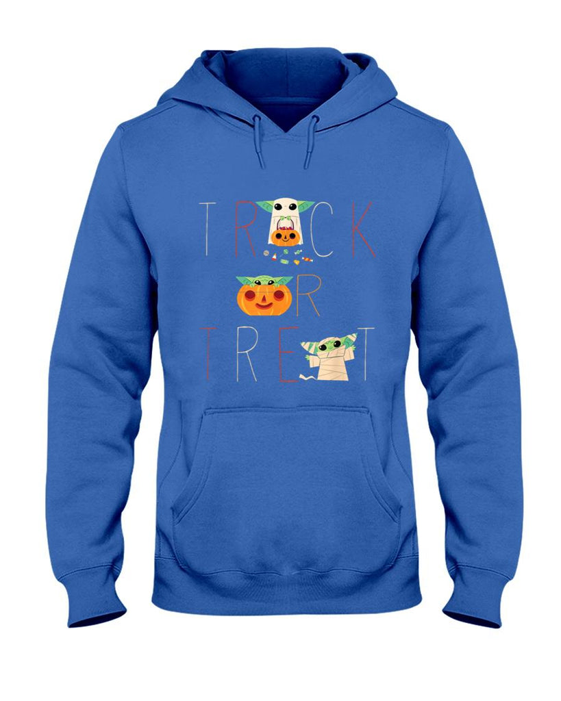 Star Wars The Mandalorian Grogu Trick or Treat Halloween T-Shirt