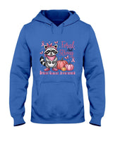 Feral and Strong Breast Cancer Awareness Raccoon Pink Ribbon T-Shirt